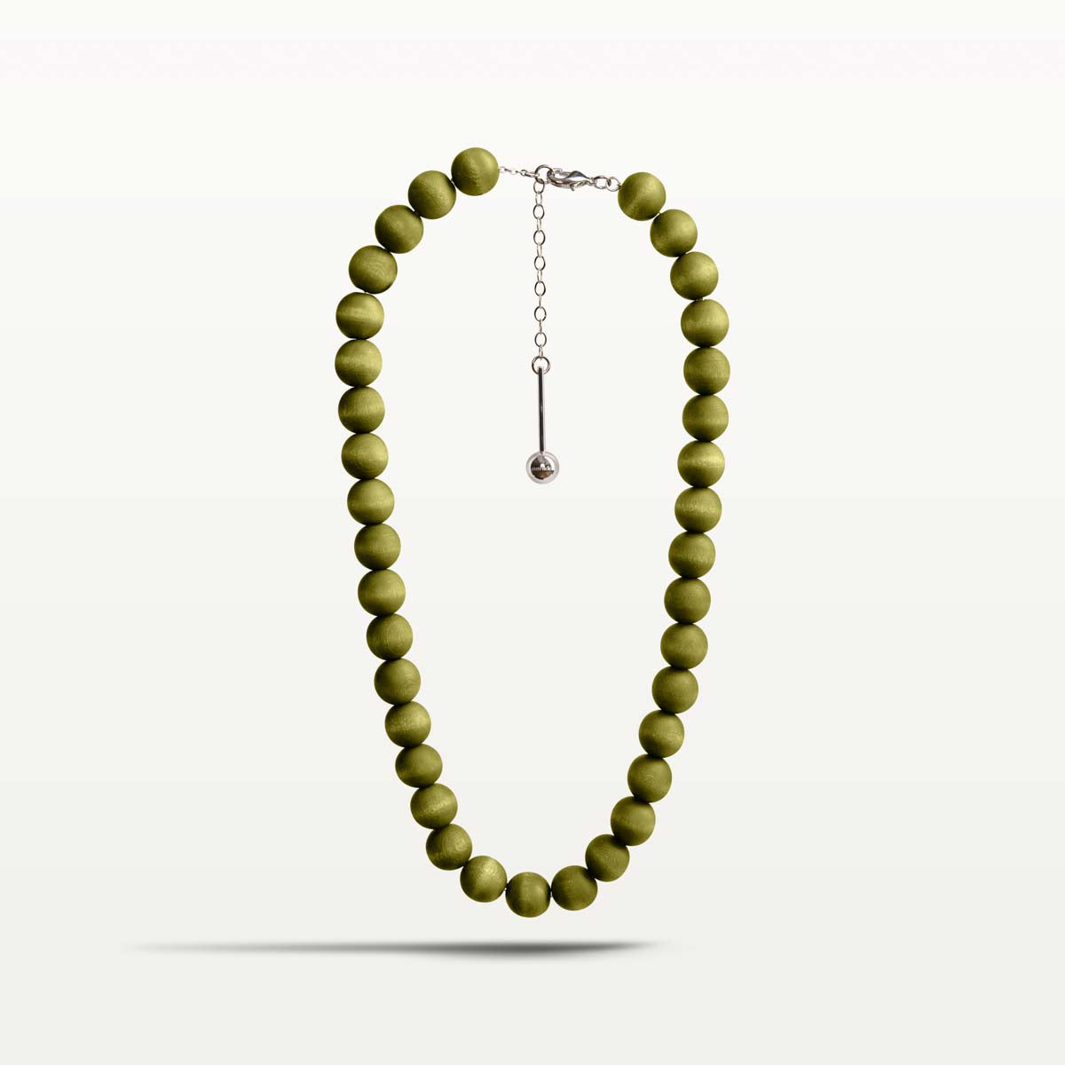 Aito necklace, khaki green