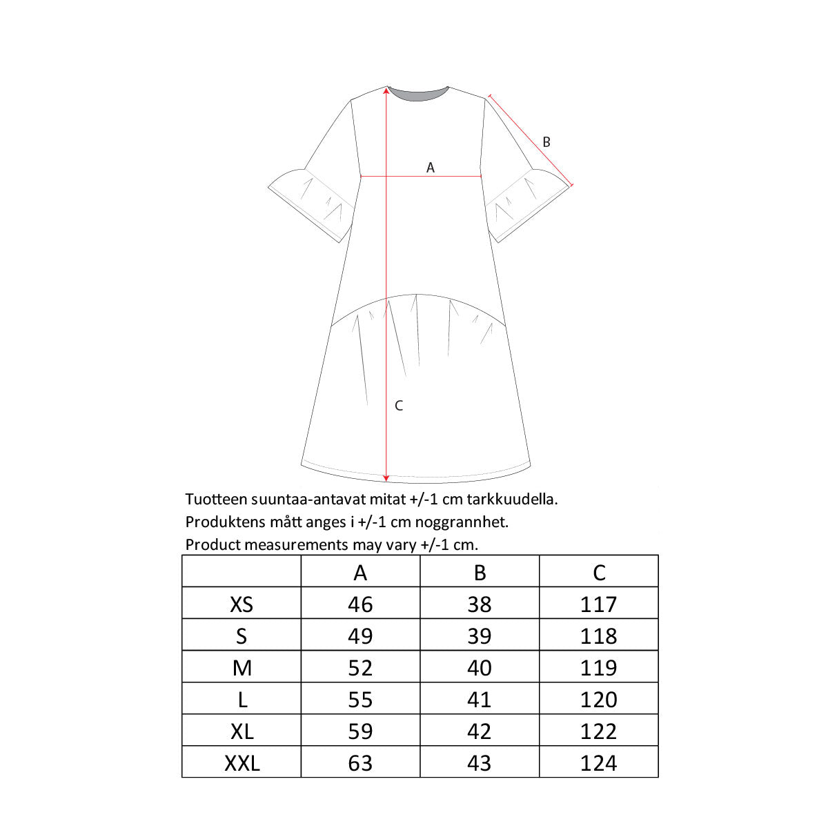 Taika dress, beige