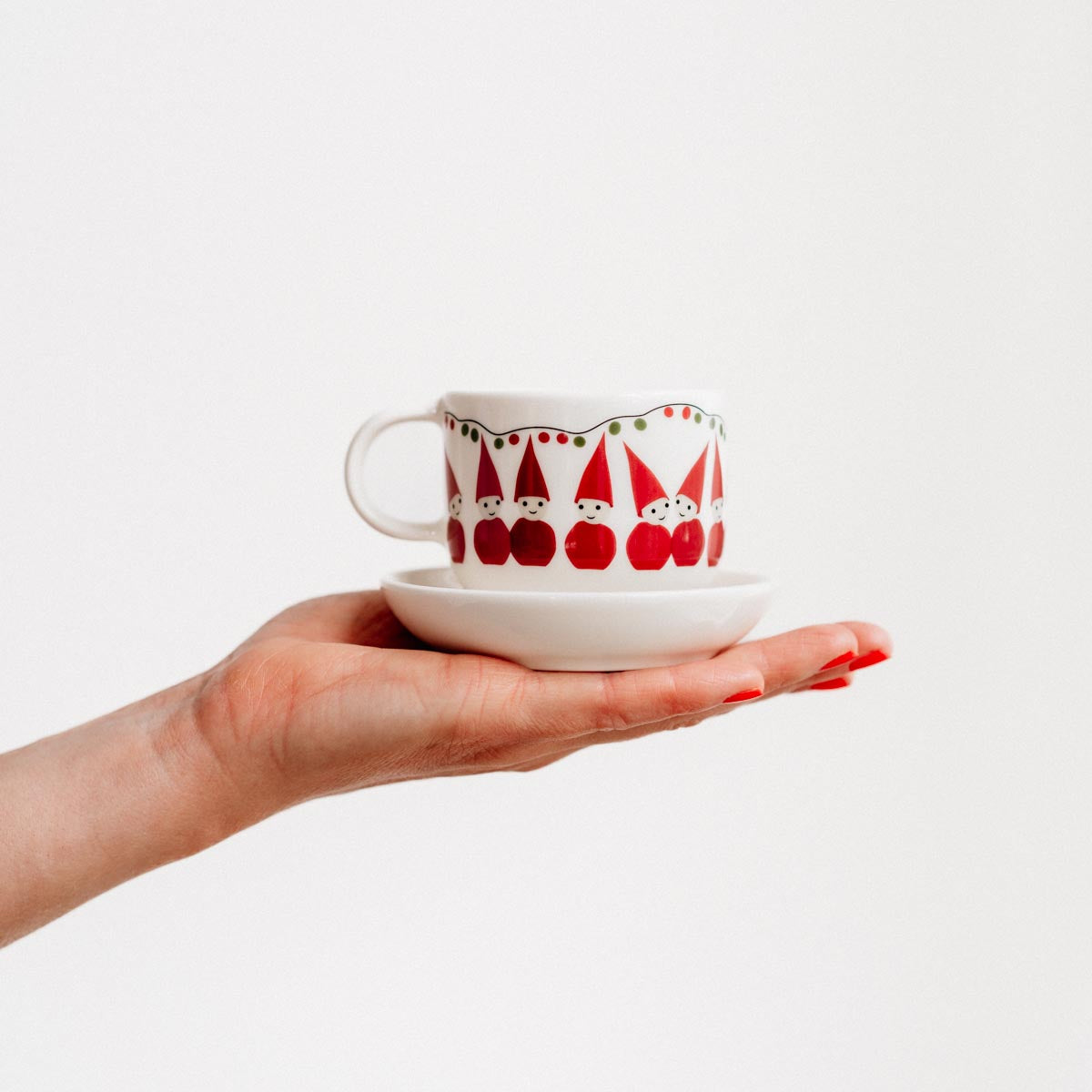 Elves in a Party cup and plate, 1,5 dl