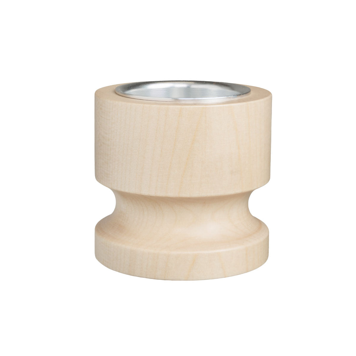 Furstinna candleholder, varnished wood