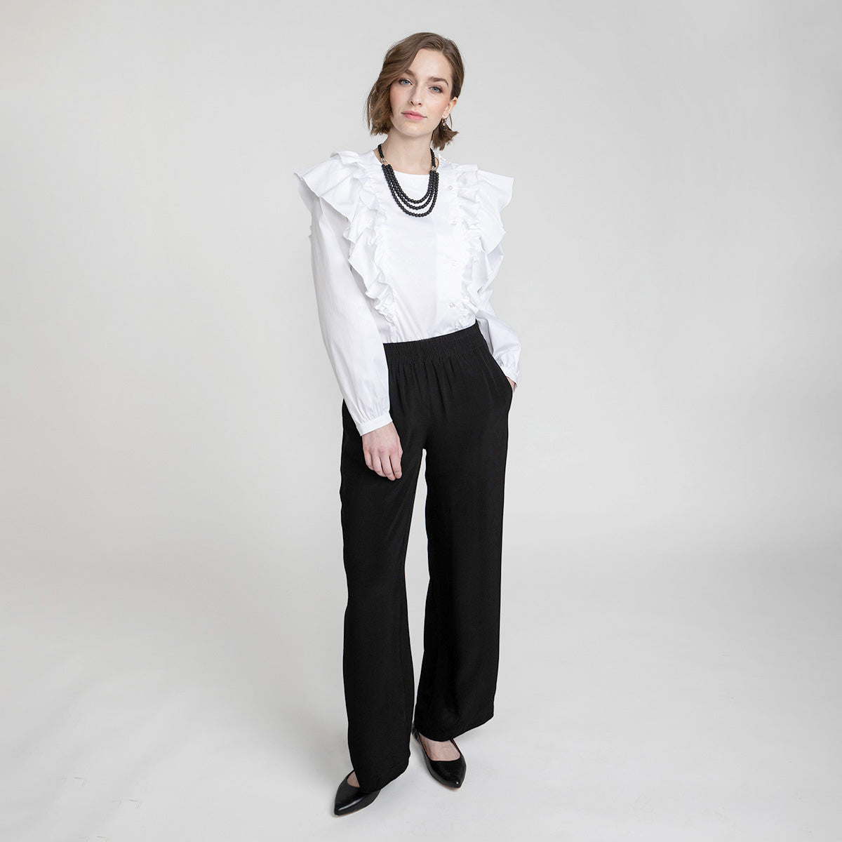 Niia shirt, ecru