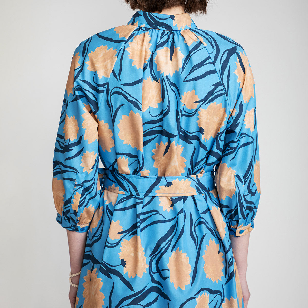 Nini shirt dress, Maura, blue
