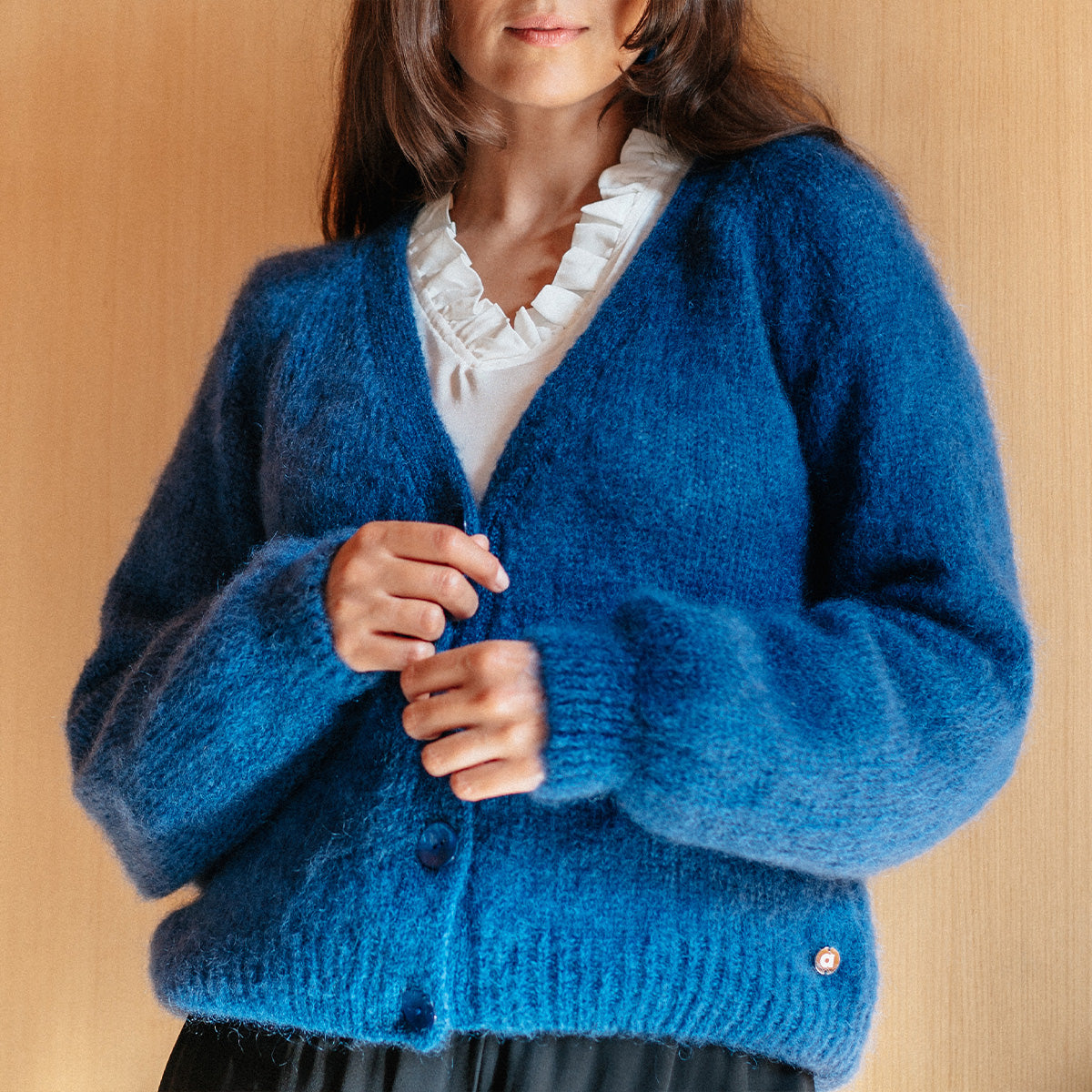 Saimi cardigan, blue