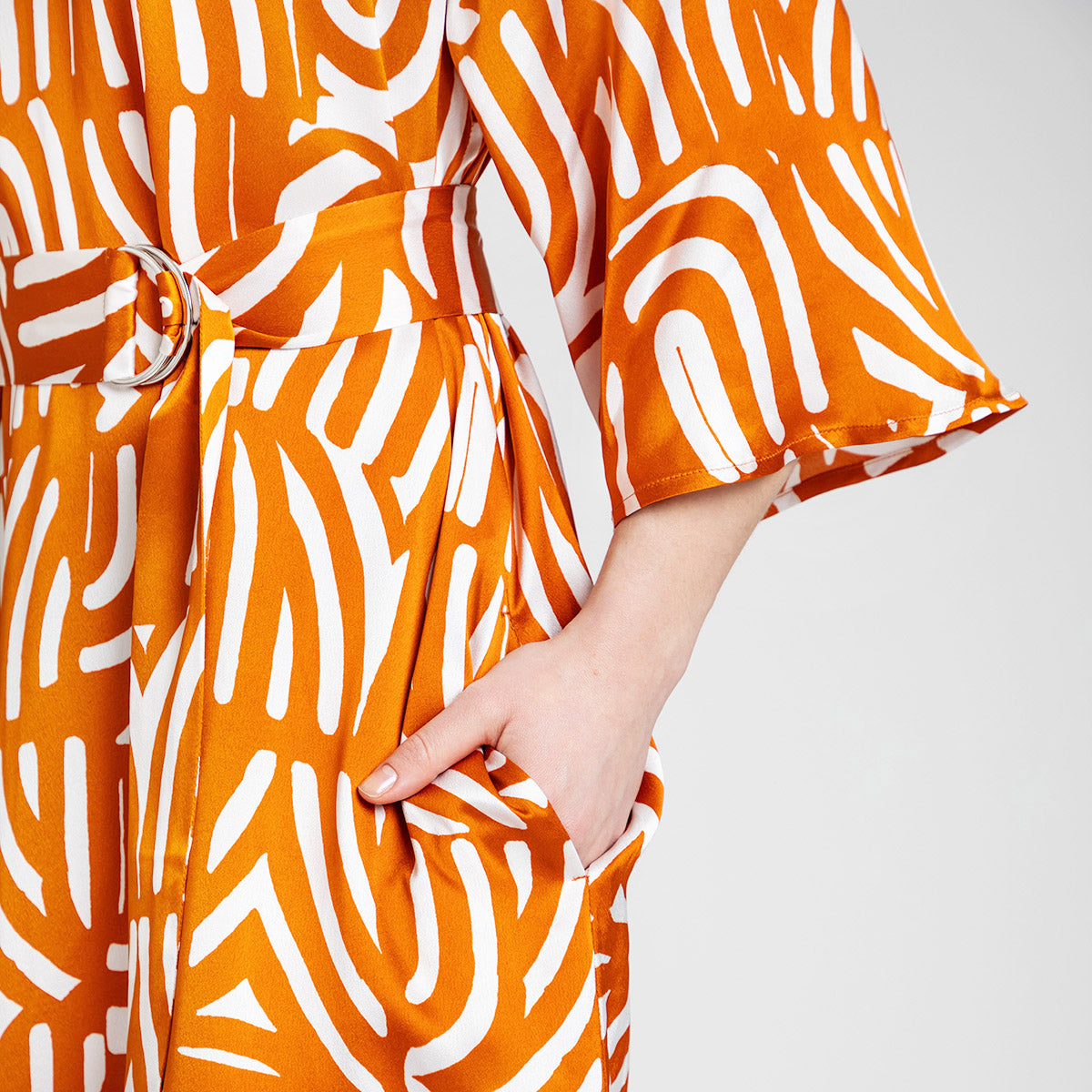 Varpu dress, Kaari, copper