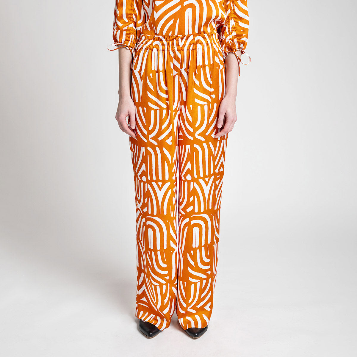 Tuike trousers, Kaari, copper