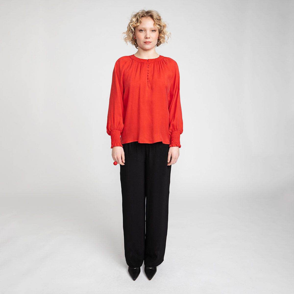 Vivia shirt, red