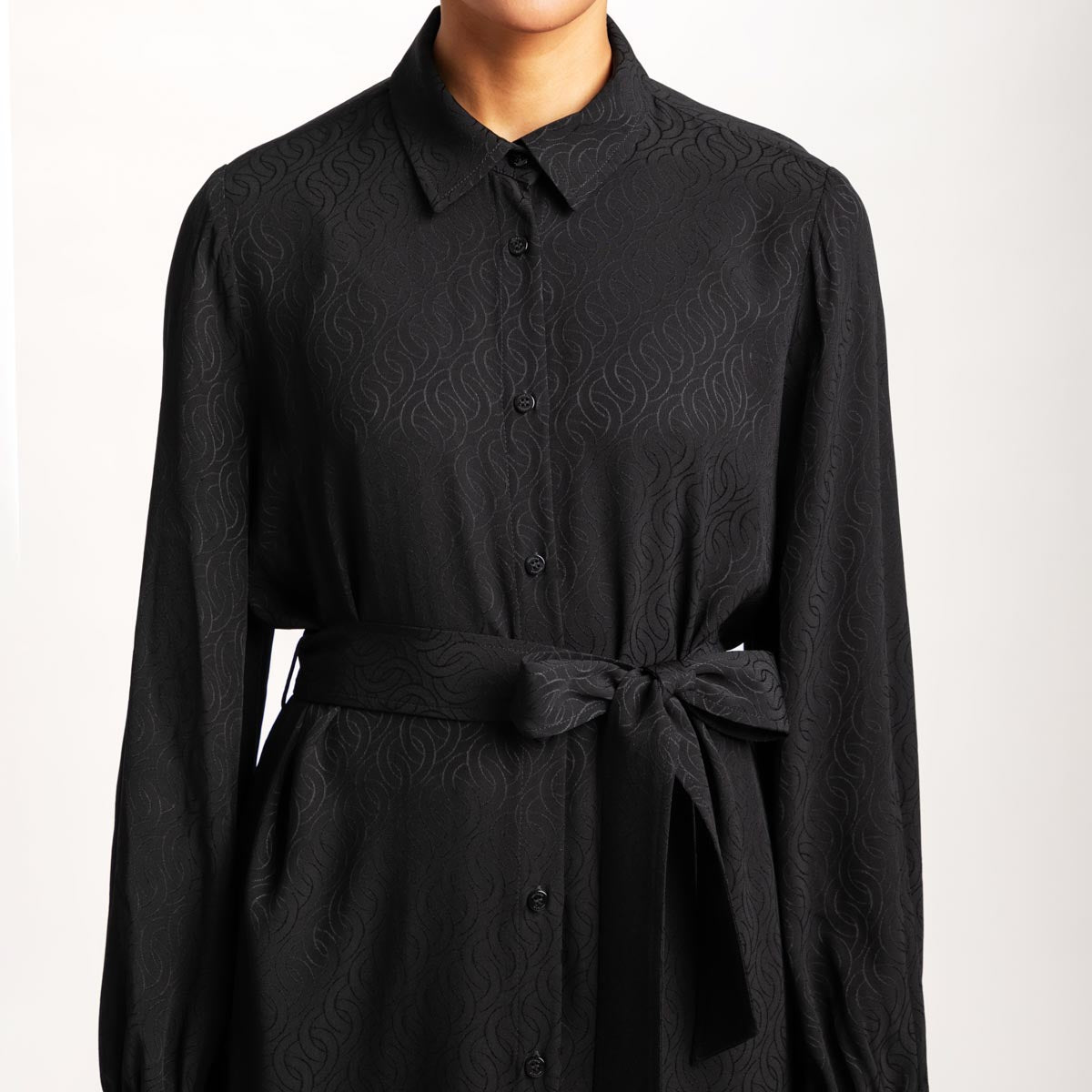 Irenia dress, Kehrä, black