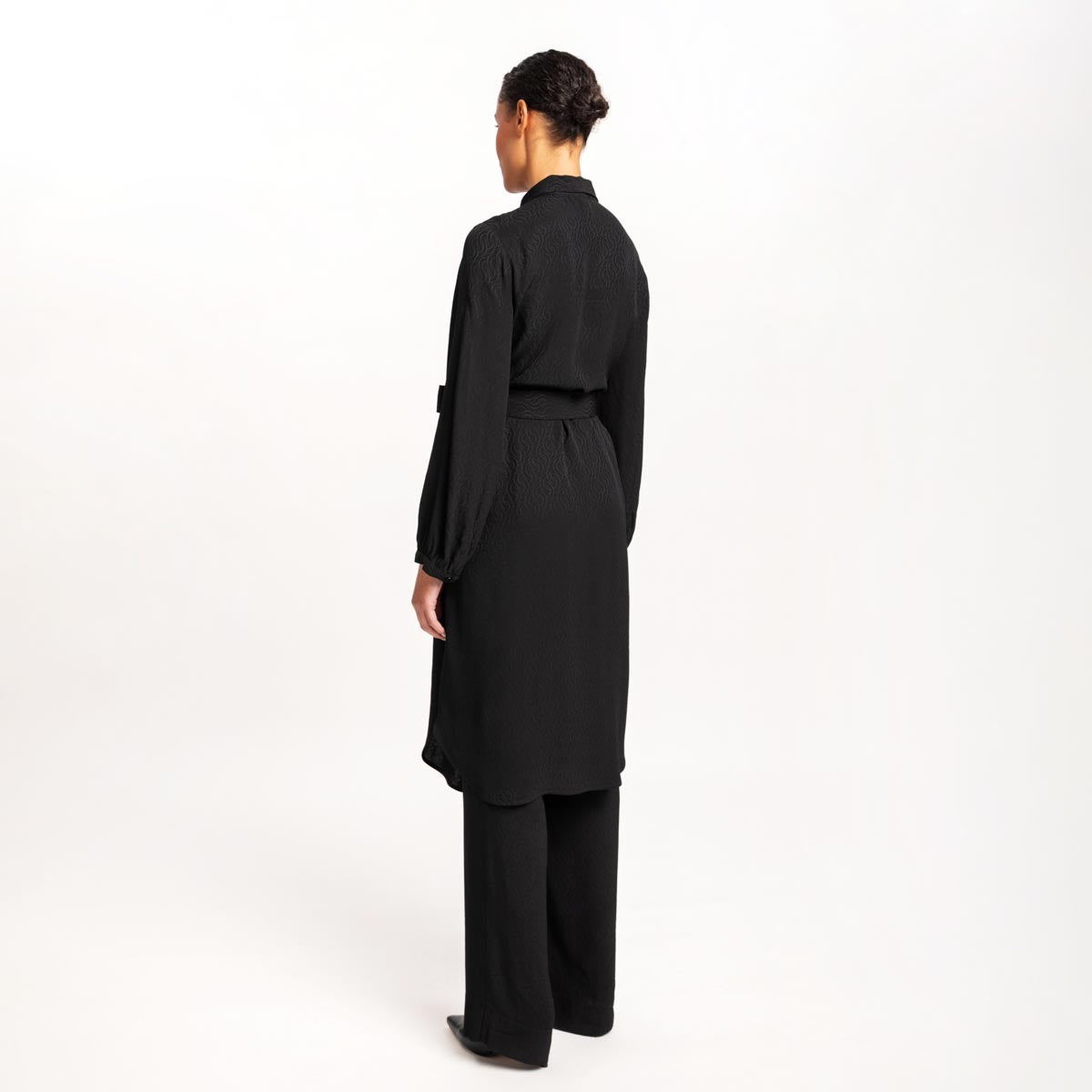 Irenia dress, Kehrä, black