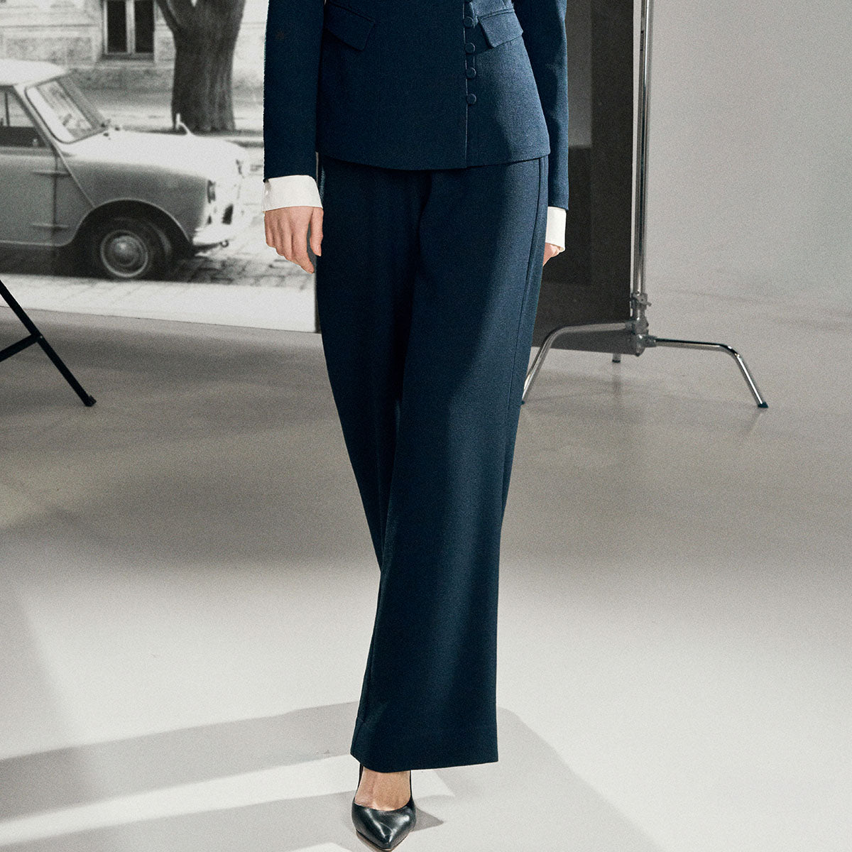 Felicia trousers, Sire, dark blue