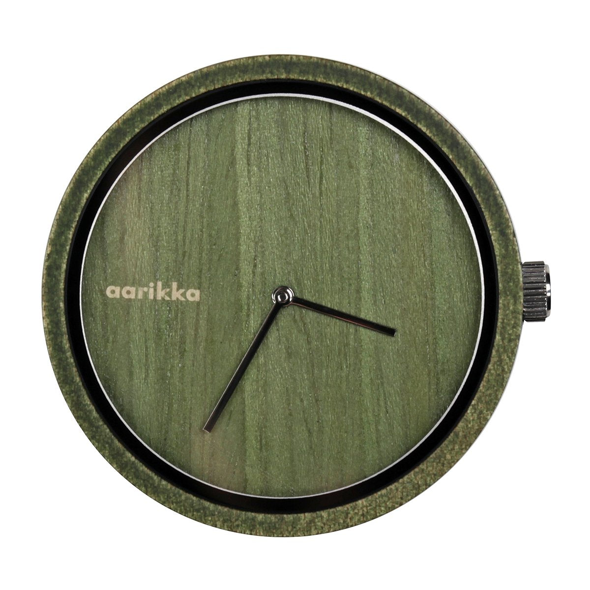 Aikapuu clock face, large, green