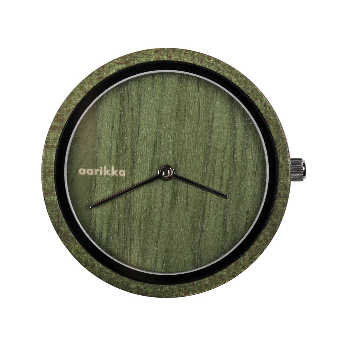 Aikapuu clock face, small, green