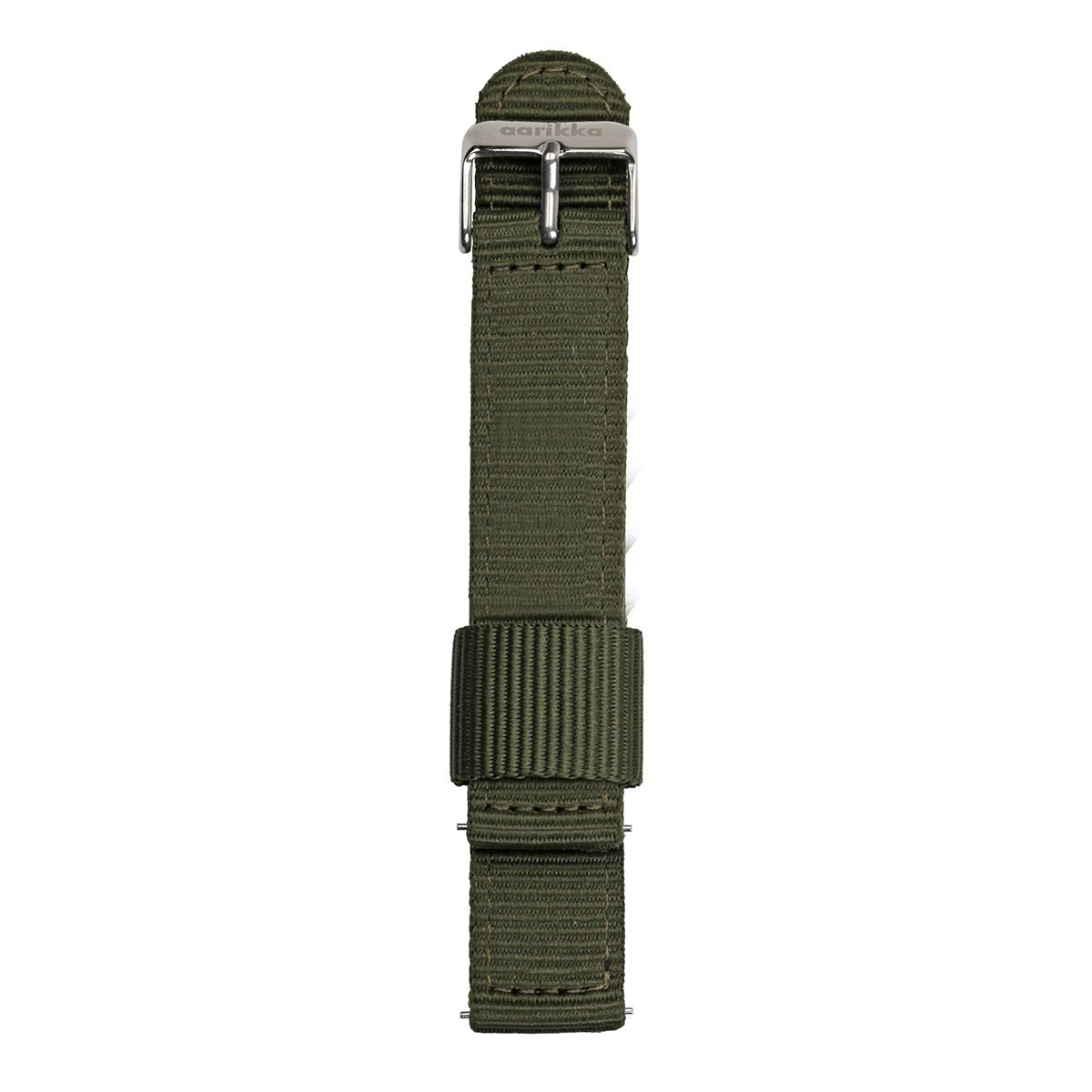 Aikapuu wristband, narrow, twig green