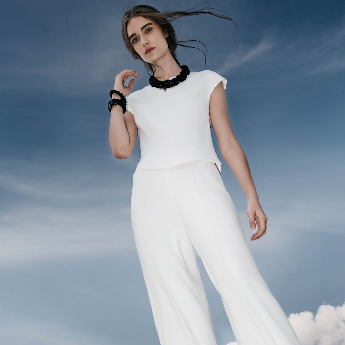 Jennina shirt, Utu, white