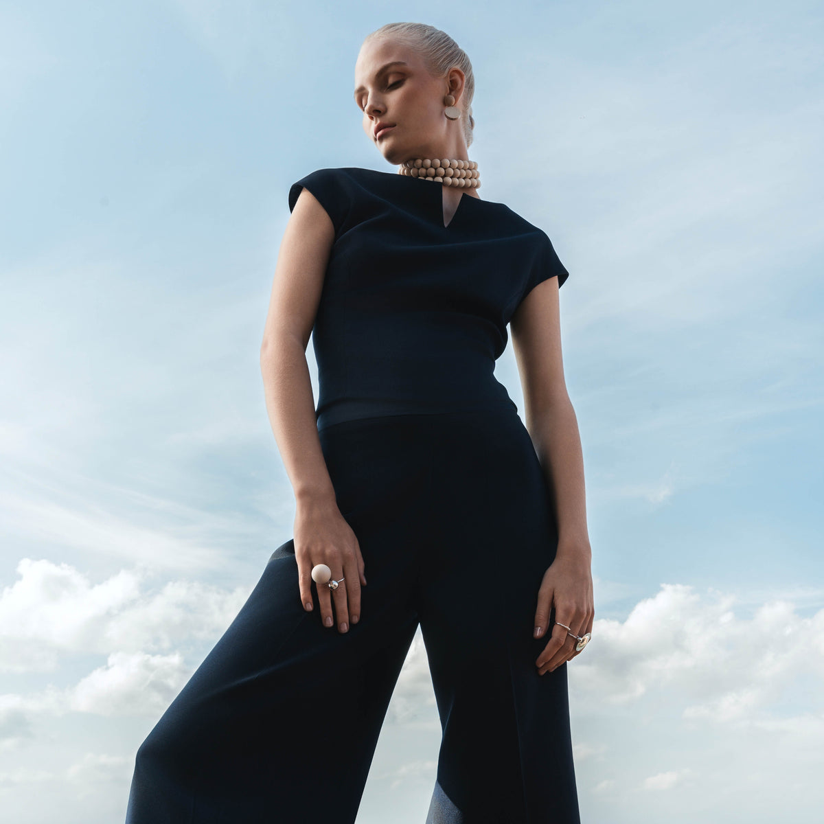 Mikaela culottes, Utu, dark blue