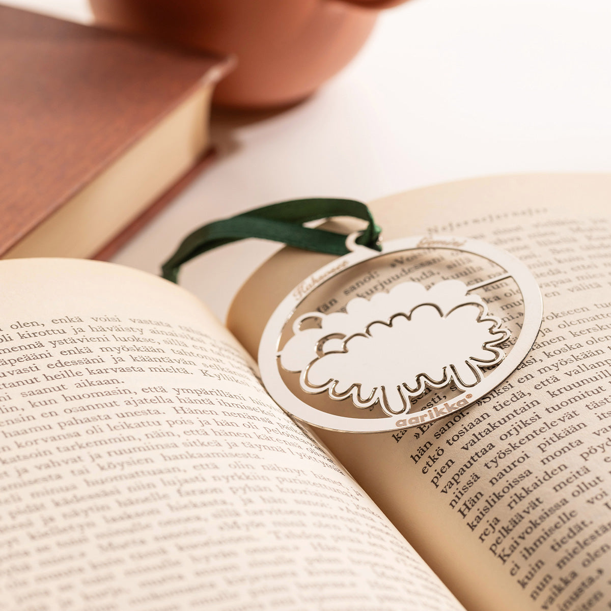 Ram Ornament, Gemini, stainless steel