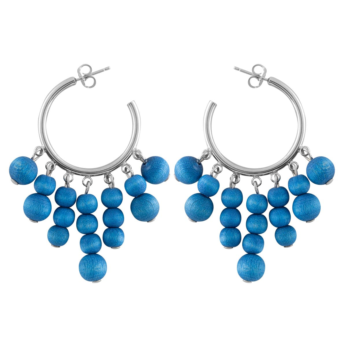 Gisella earrings, blue