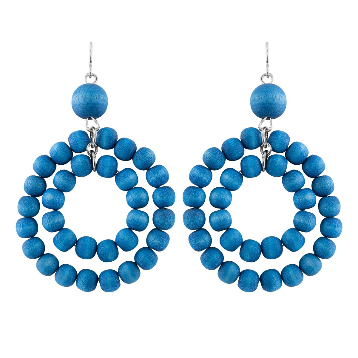 Orkidea earrings, blue
