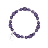 Vanessa bracelet, purple