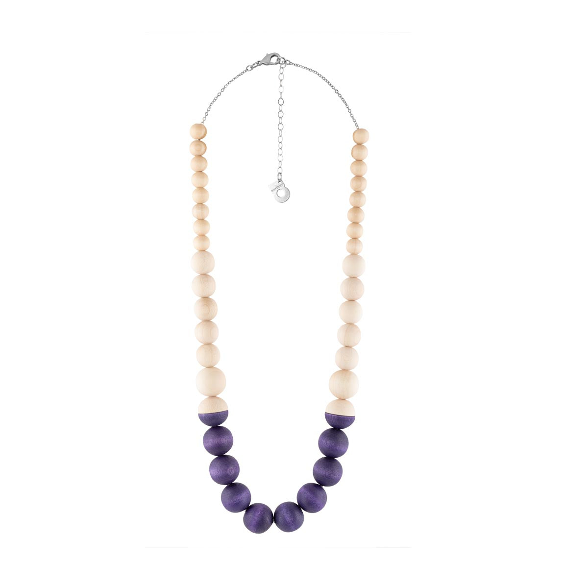 Leila necklace, purple