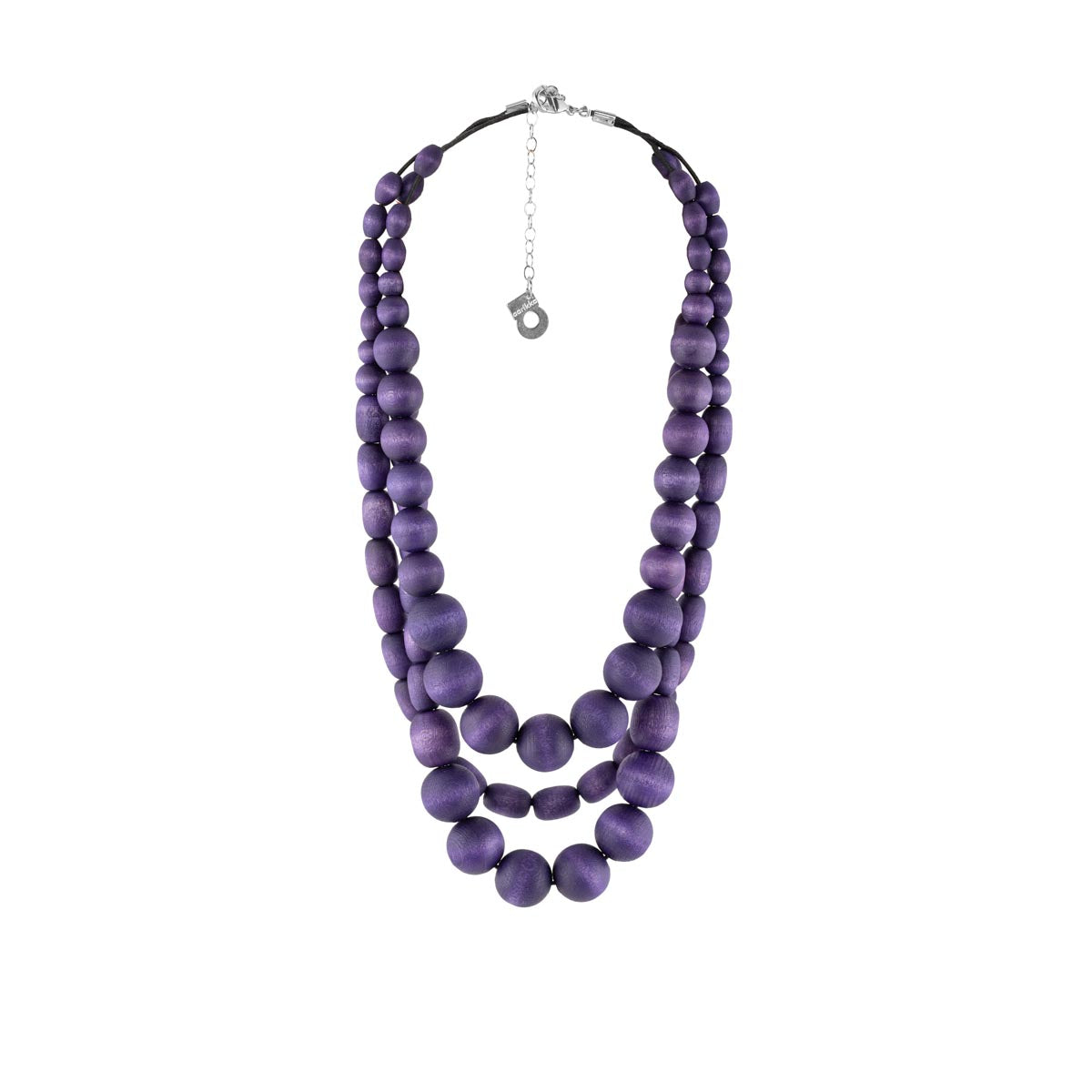 Veronica necklace, purple