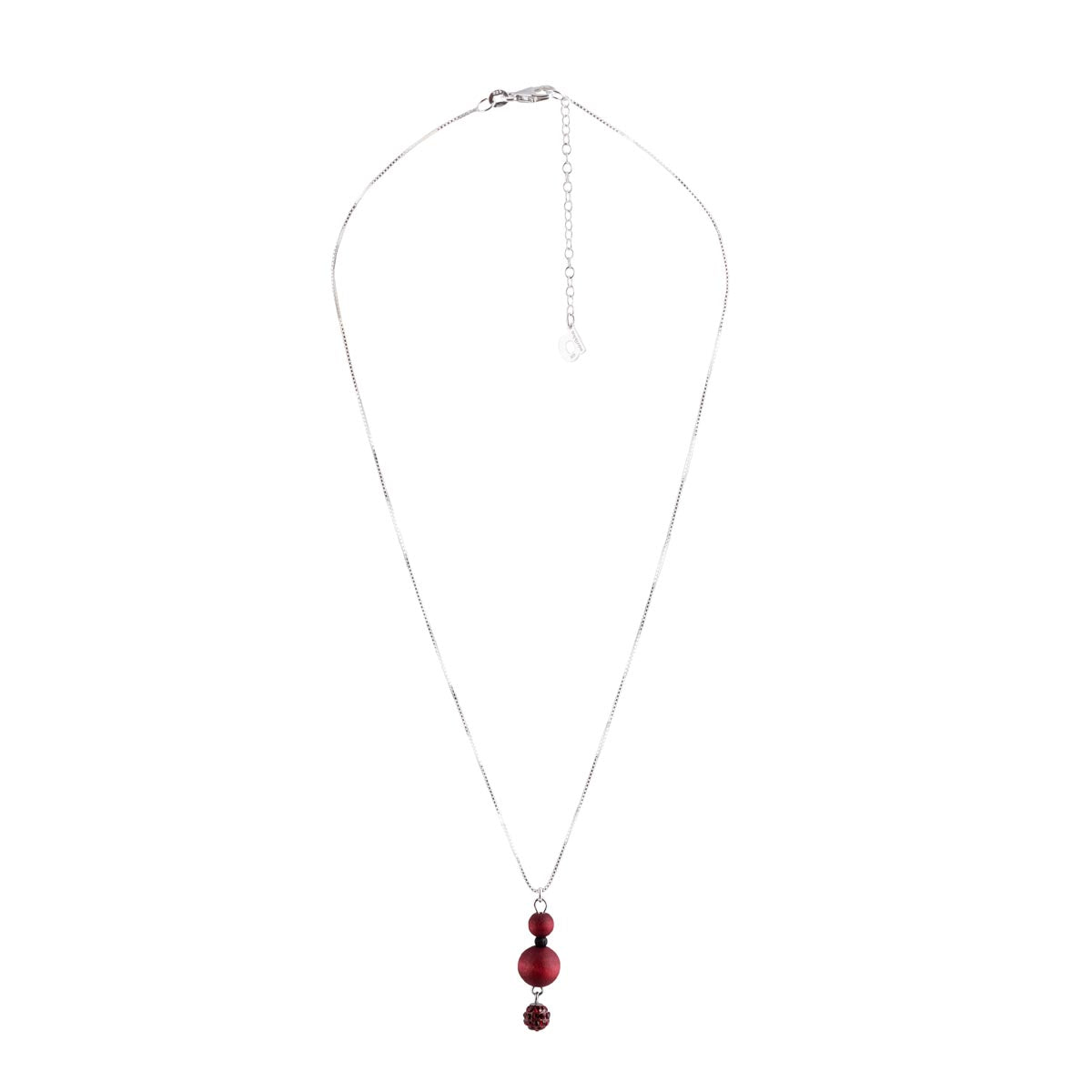 Tuike pendant, wine red