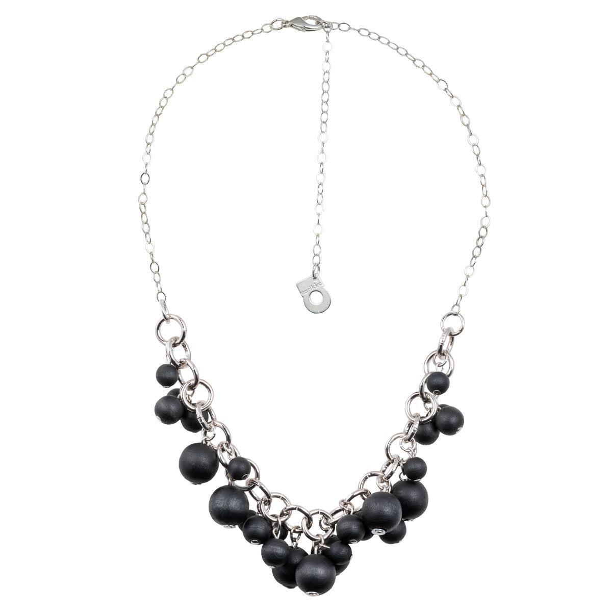 Karuselli necklace, black