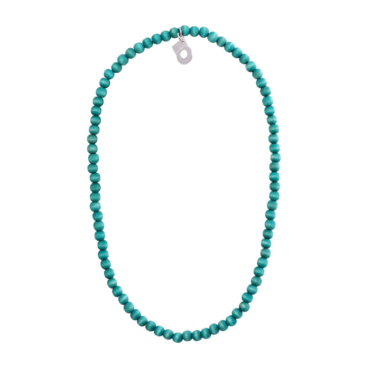 Juno necklace, aqua green