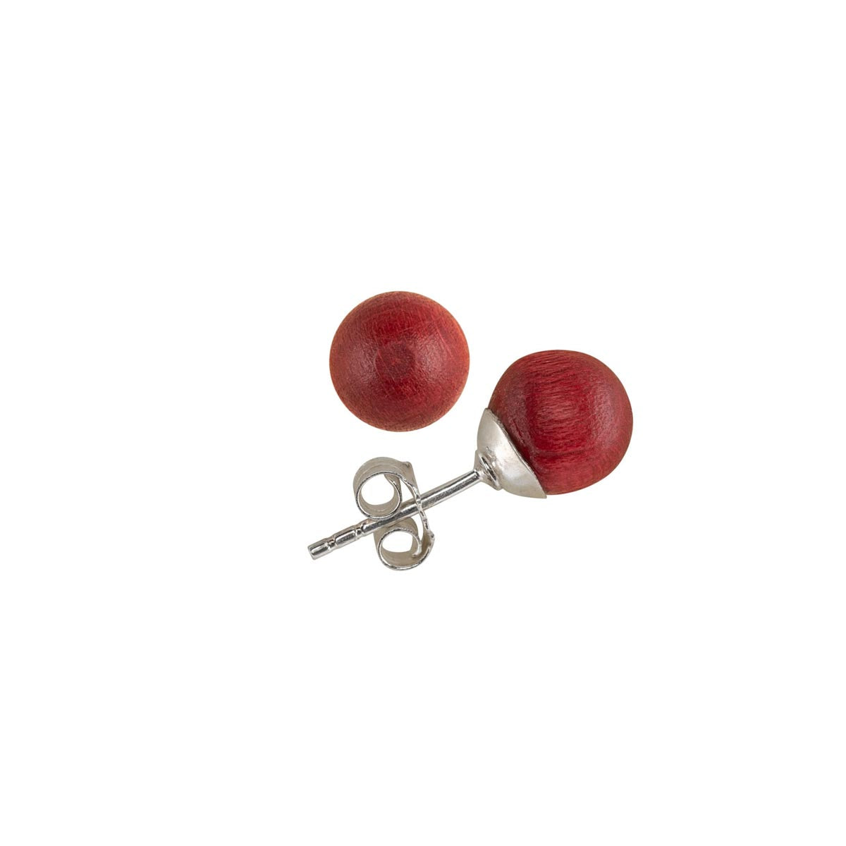 Marja earrings, wine red
