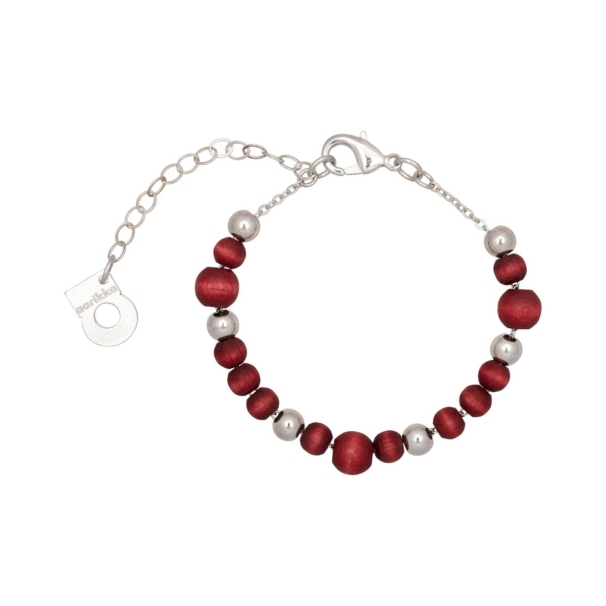 Gisella bracelet, wine red