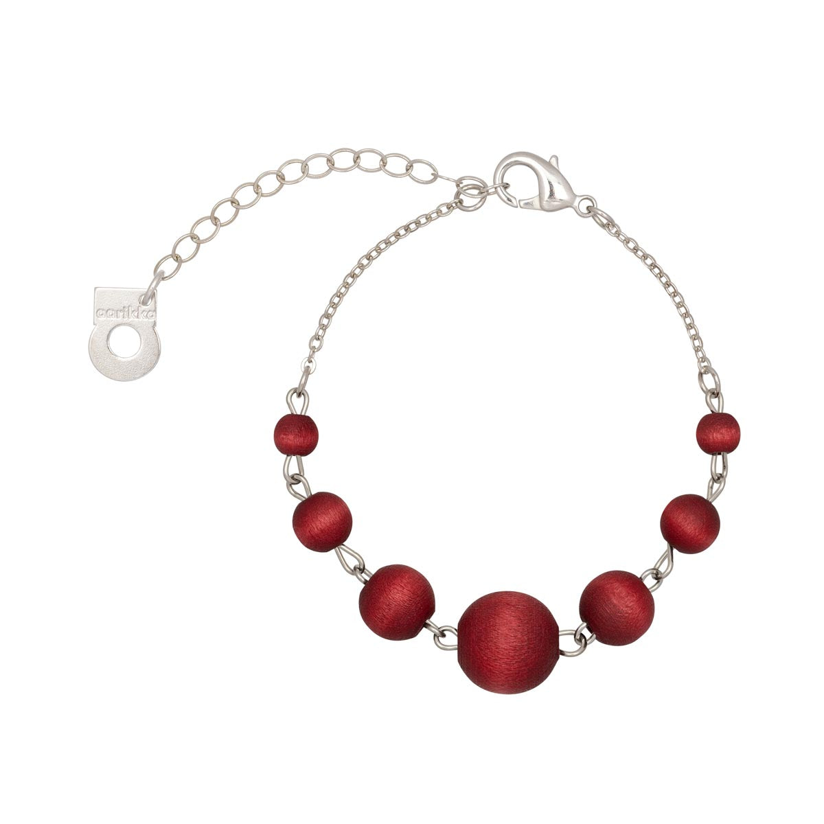 Sandra bracelet, wine red