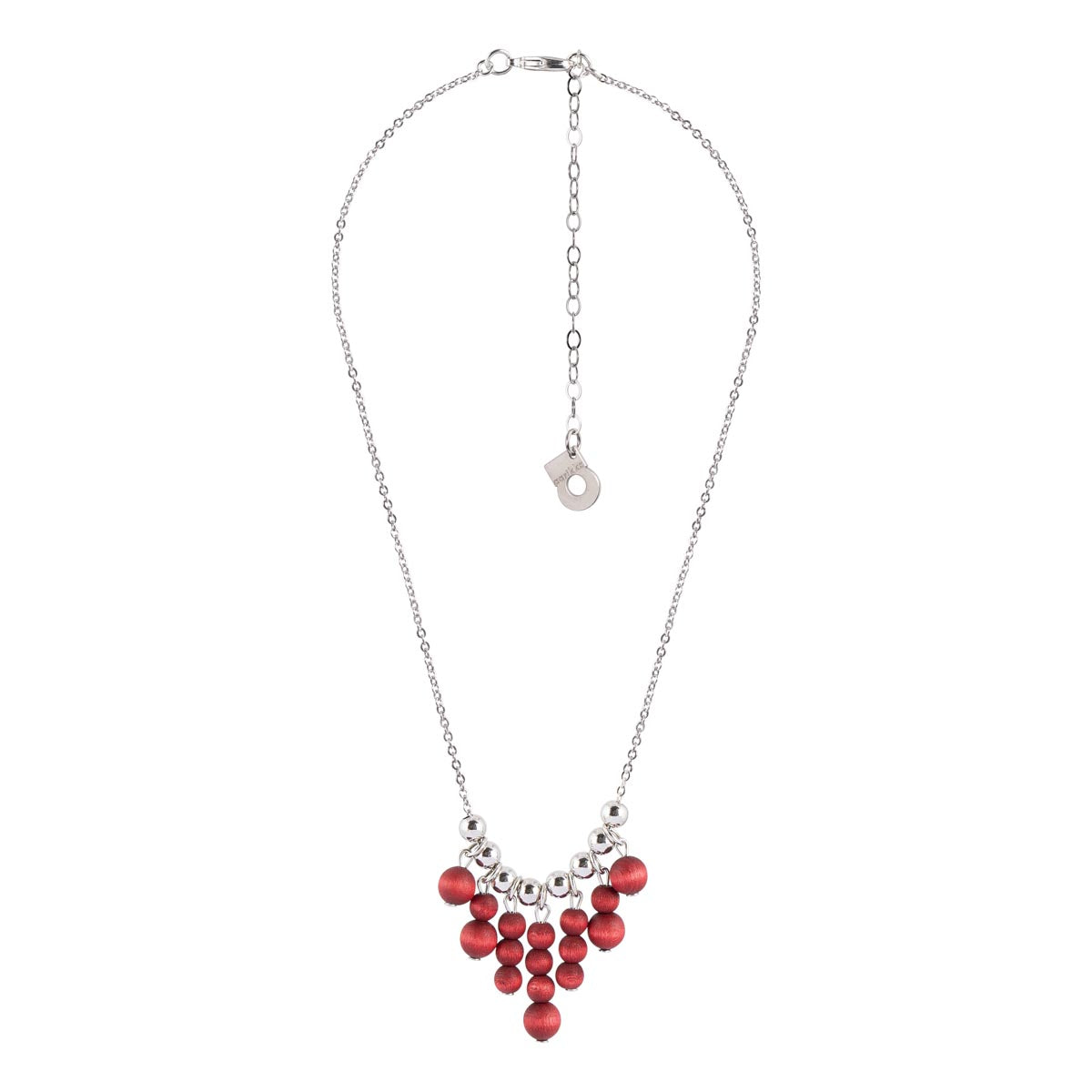 Gisella necklace, wine red