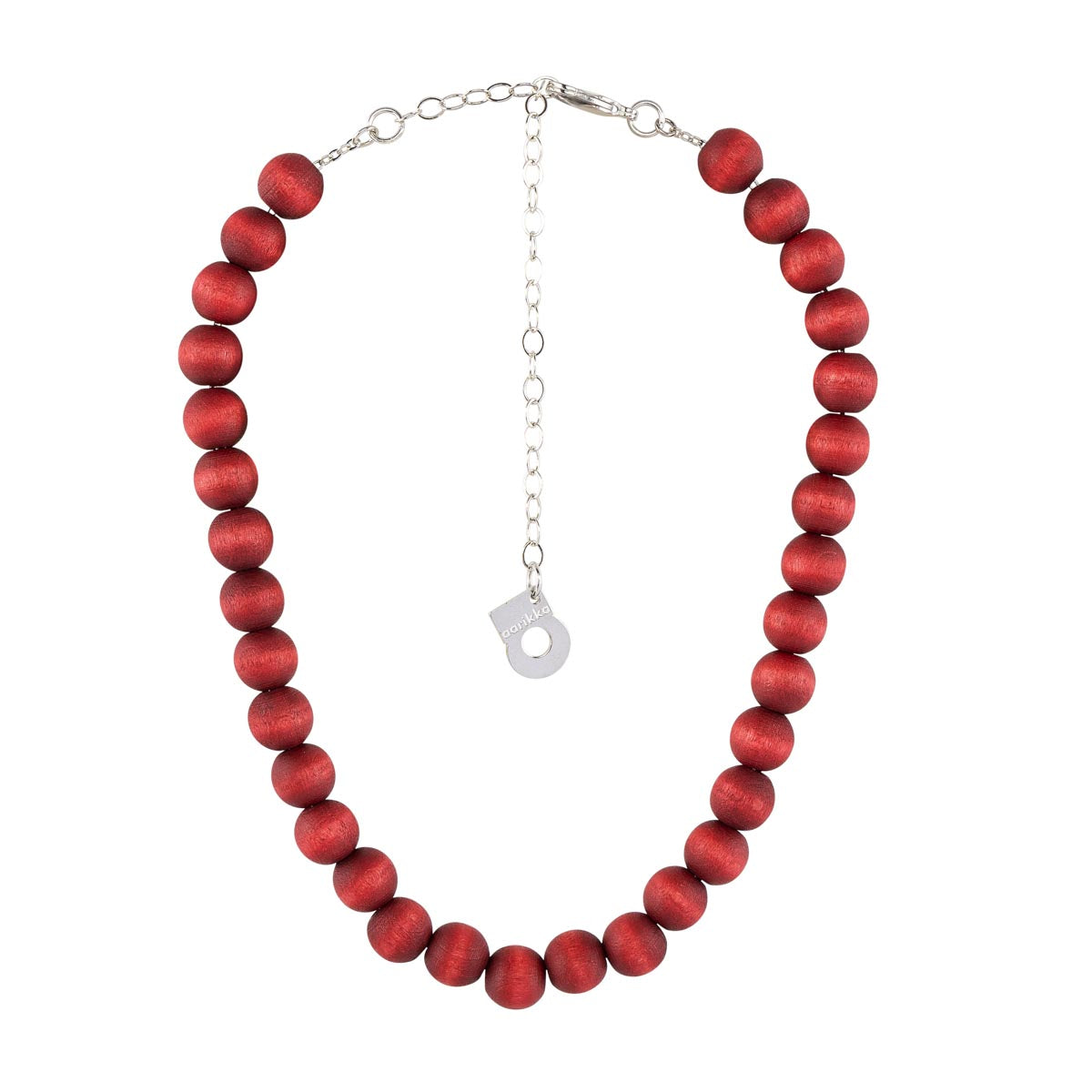 Sara necklace, wine red
