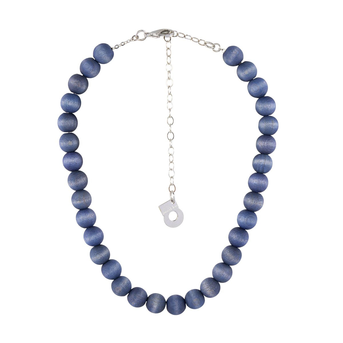 Sara necklace, blue-grey