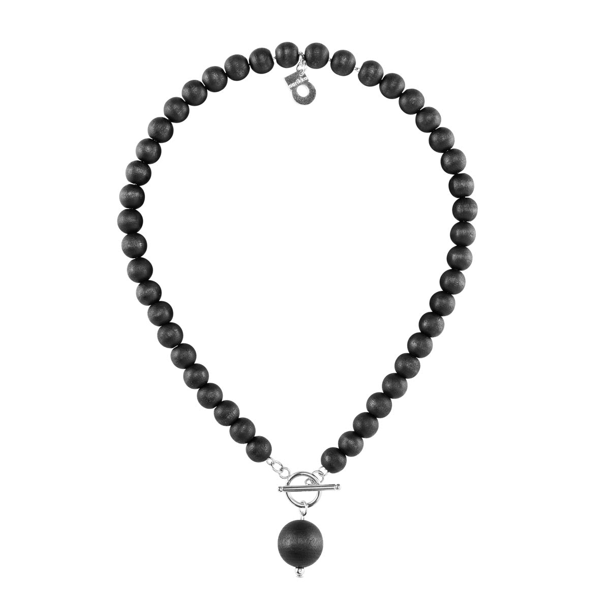 Valma necklace, black