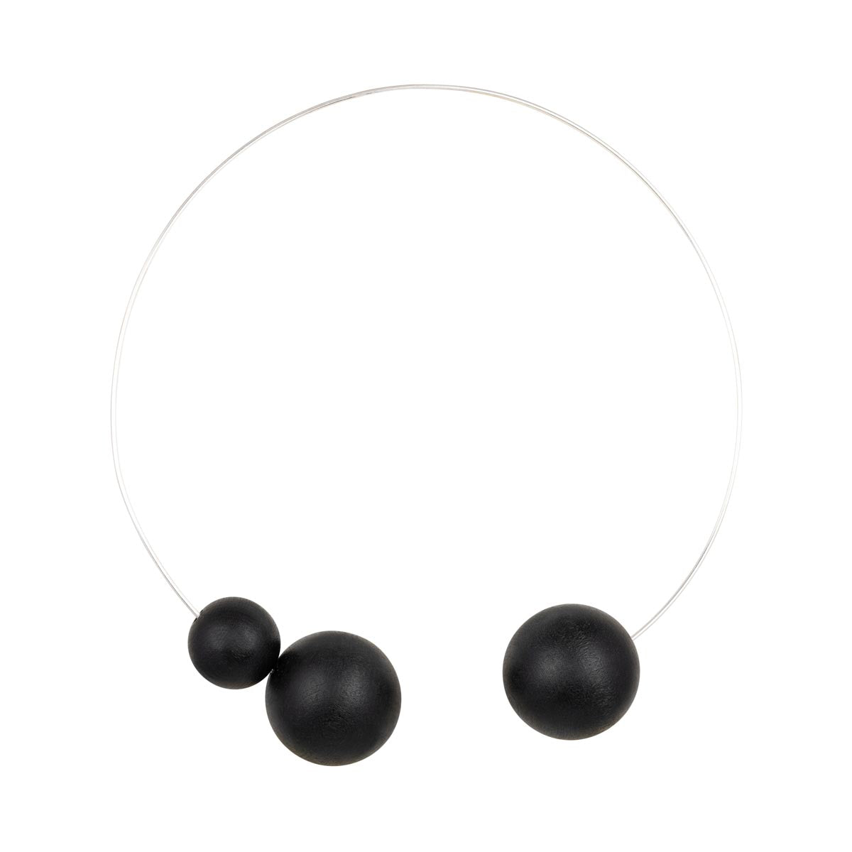 Kurjenpuola necklace, black
