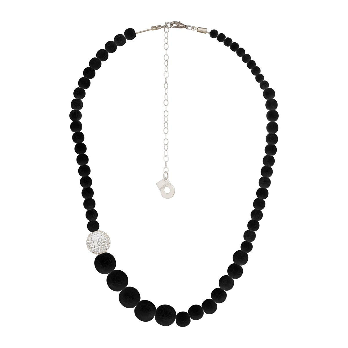 Bertta necklace, black