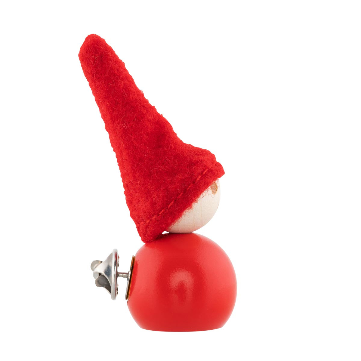 Elf pin, red
