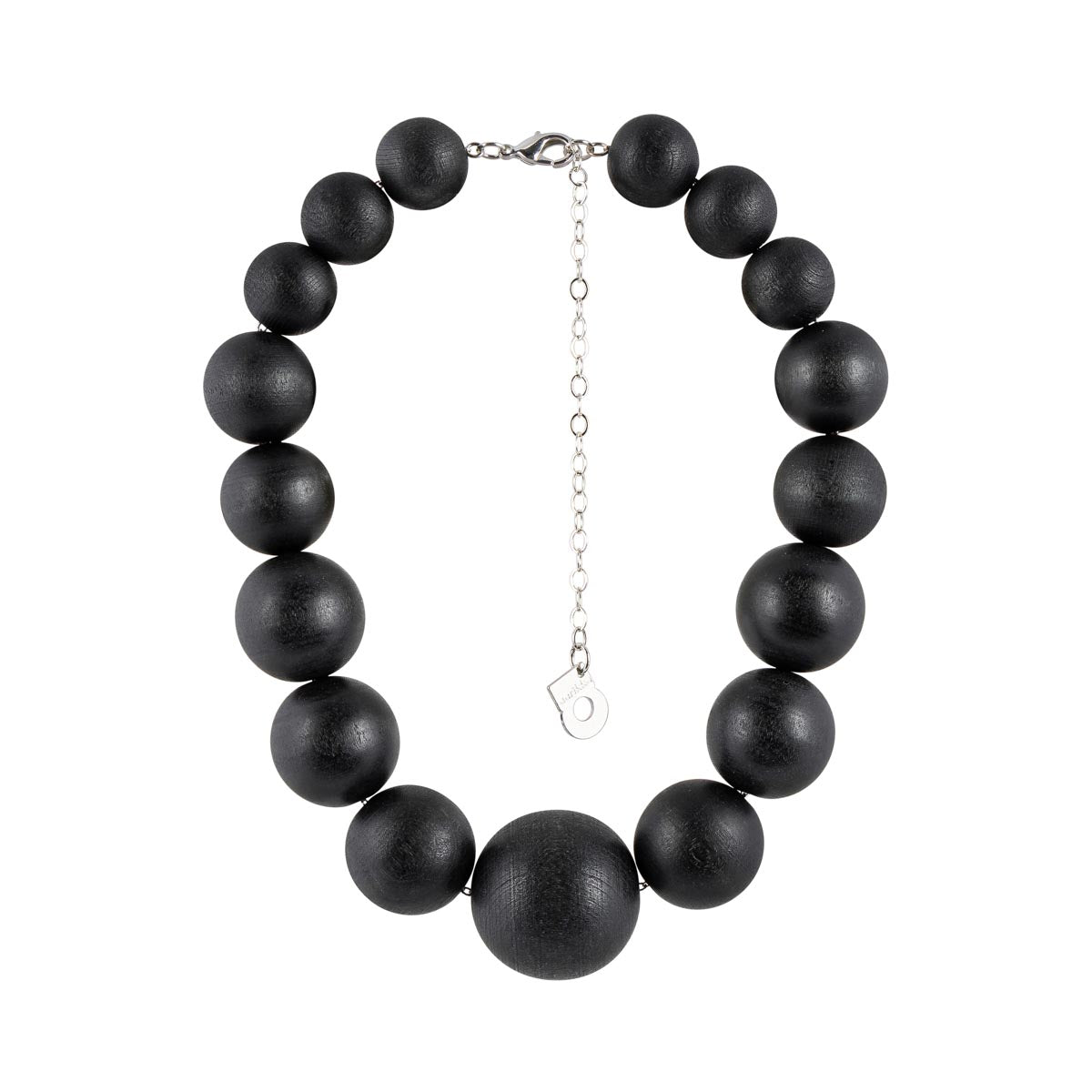 Olos necklace, black