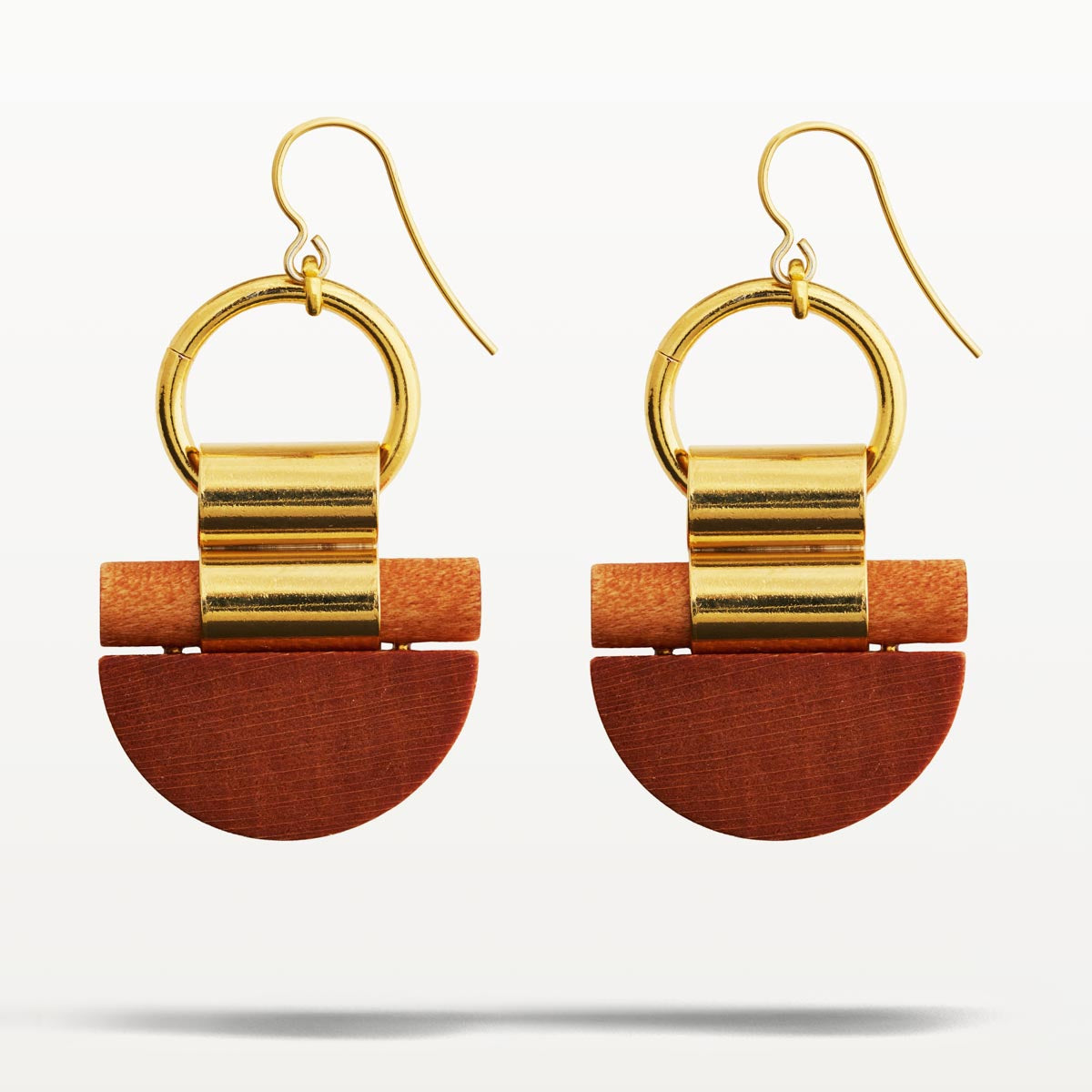 Kelohonka earrings, orange