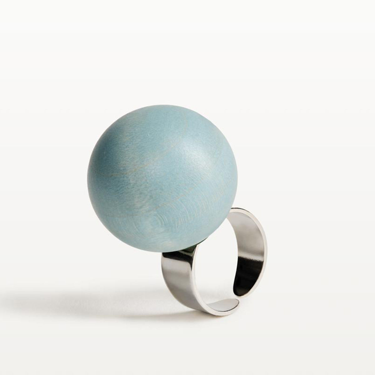 Luonto ring, light blue
