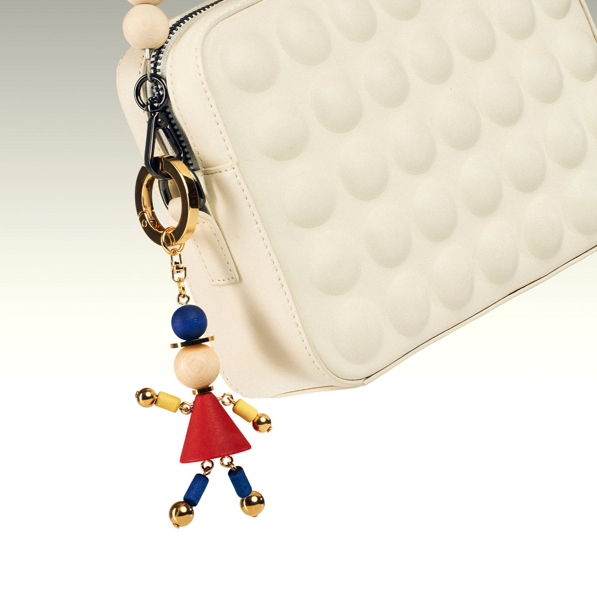 Piccolina bag charm, multicolour