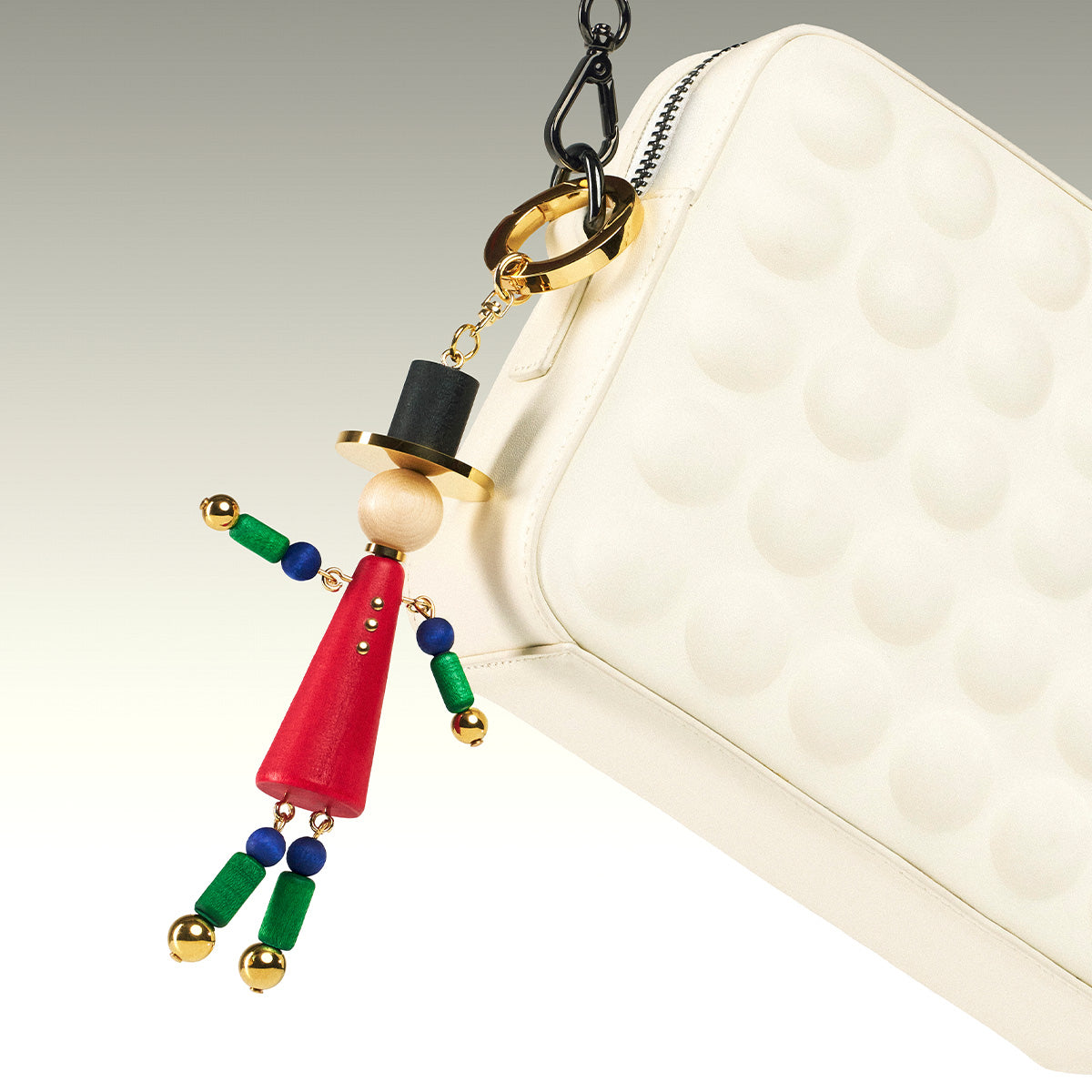 Sir Piccolo bag charm, multicolour