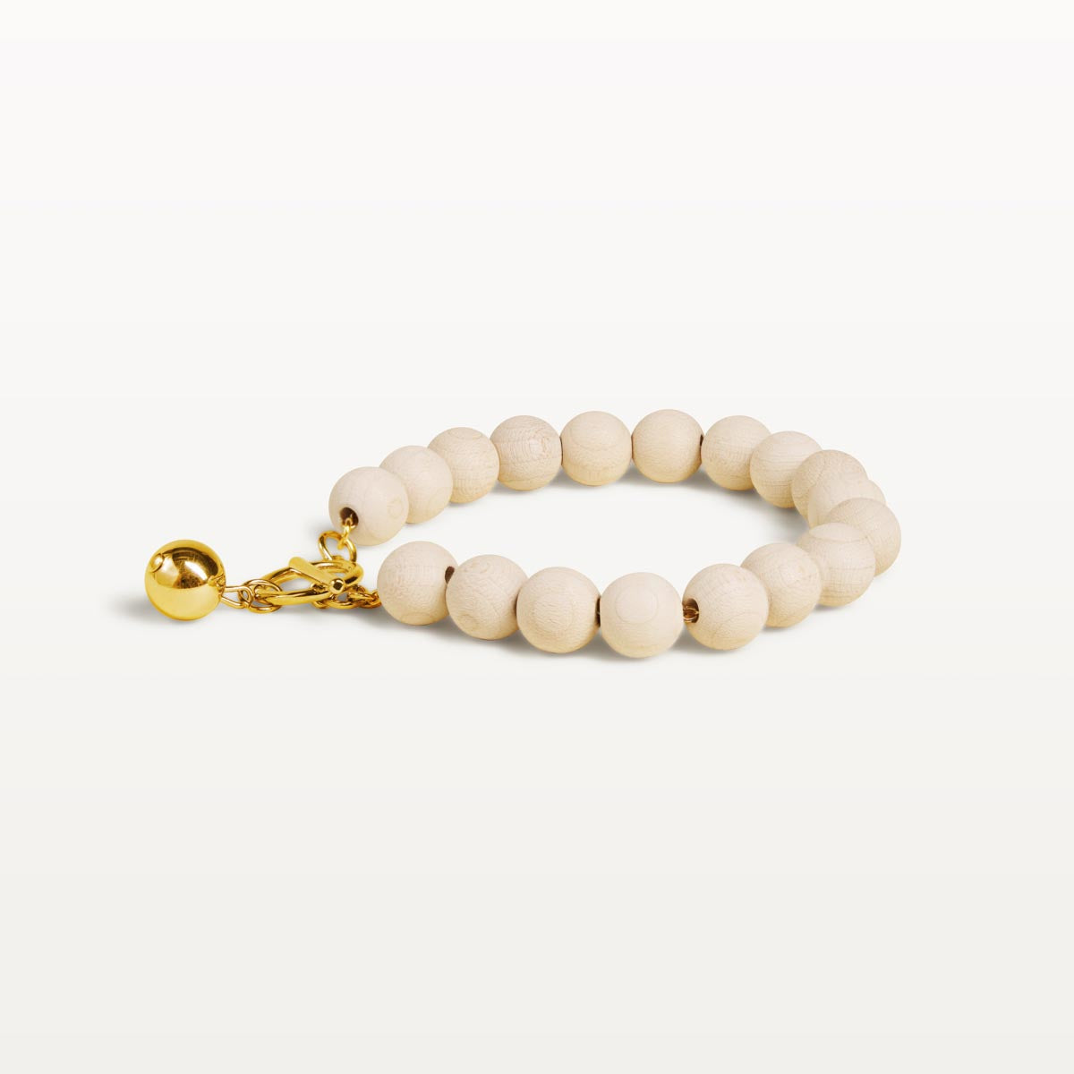 Valma bracelet, ecru and gold