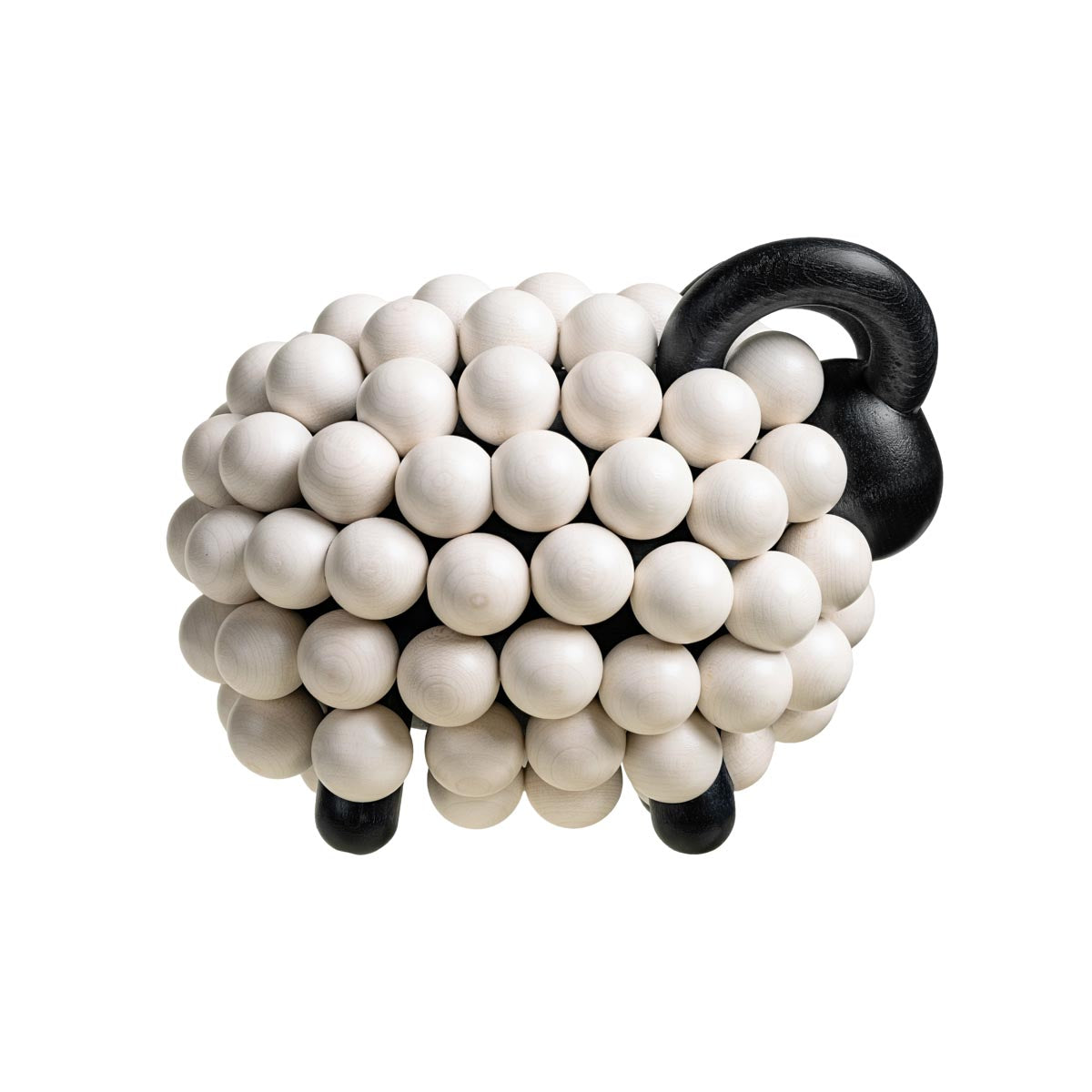 Pikkupässi figurine, white and black