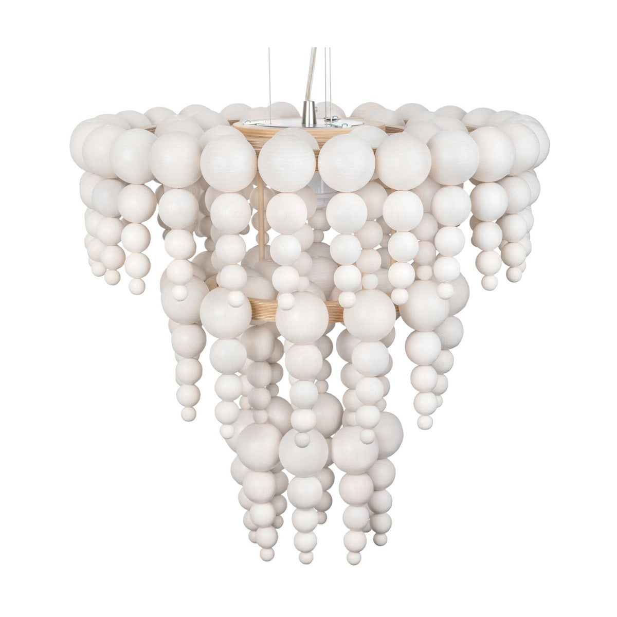 Himmeli chandelier, white