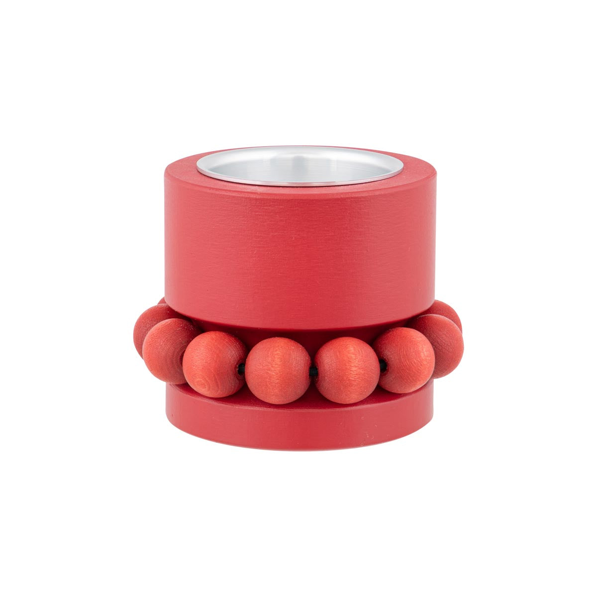 Prinsessa candleholder, red