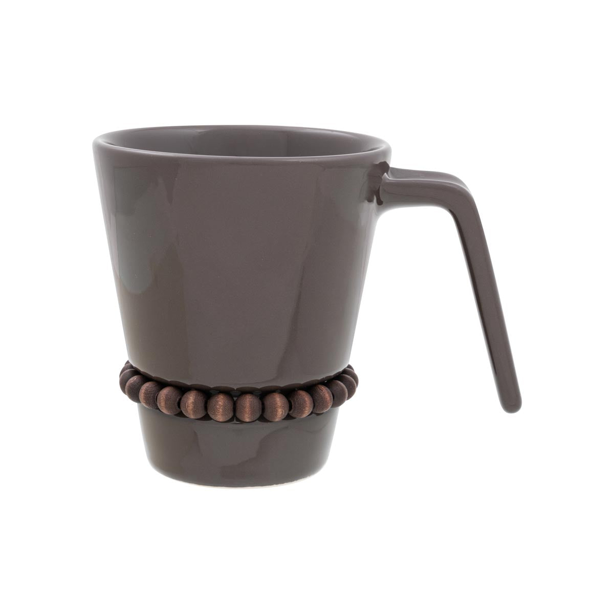 Nuppu mug, dark brown, 2,25 dl