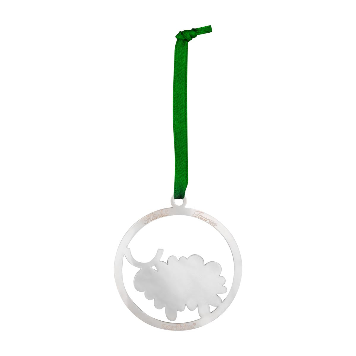 Ram Ornament, Taurus, stainless steel