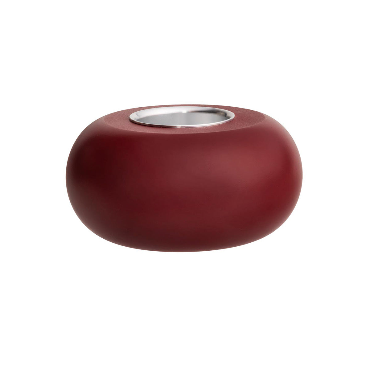 Nappi candleholder, plum red