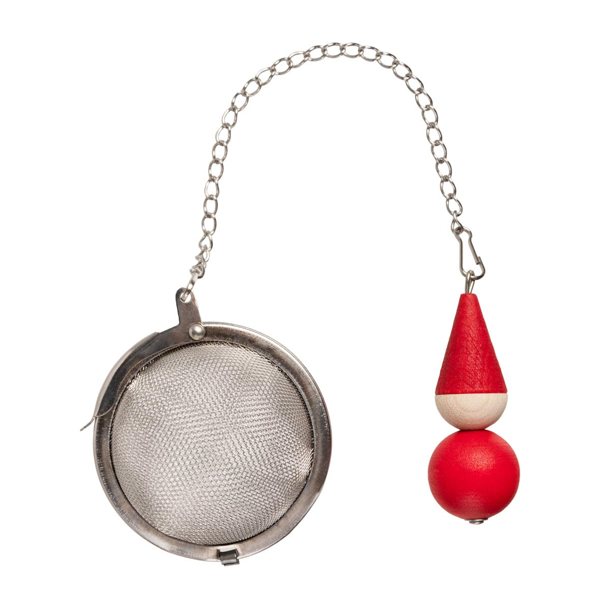 Elf tea ball, red